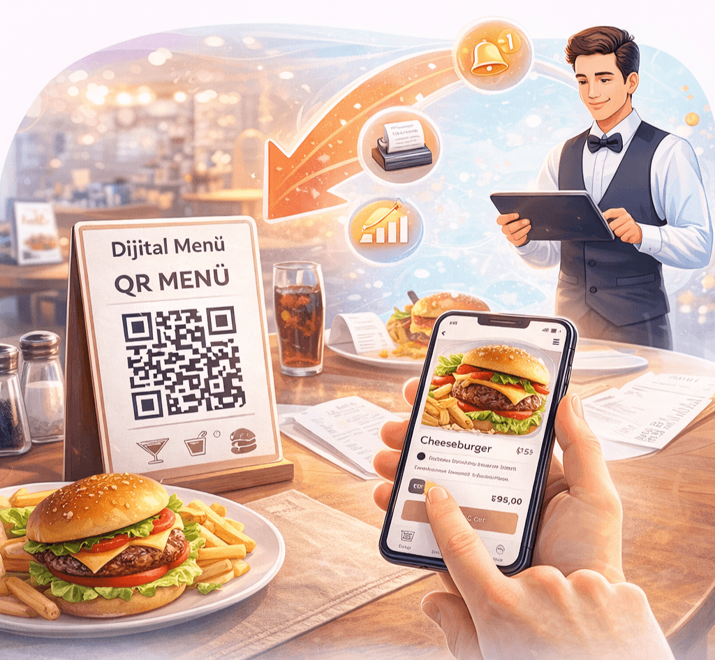 Sadece Bir PDF Değil: QR Menü Sistemleri ile Restoran Cirosunu Artırmanın Yolları